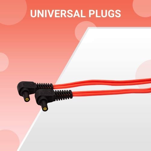 Image 4 of PMT Premium Orange Tiger Universal TENS Lead Wires