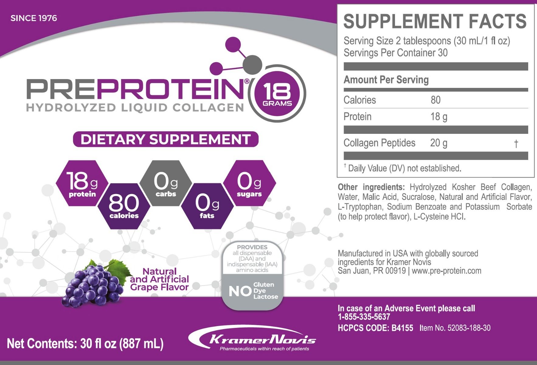 Nutrition facts