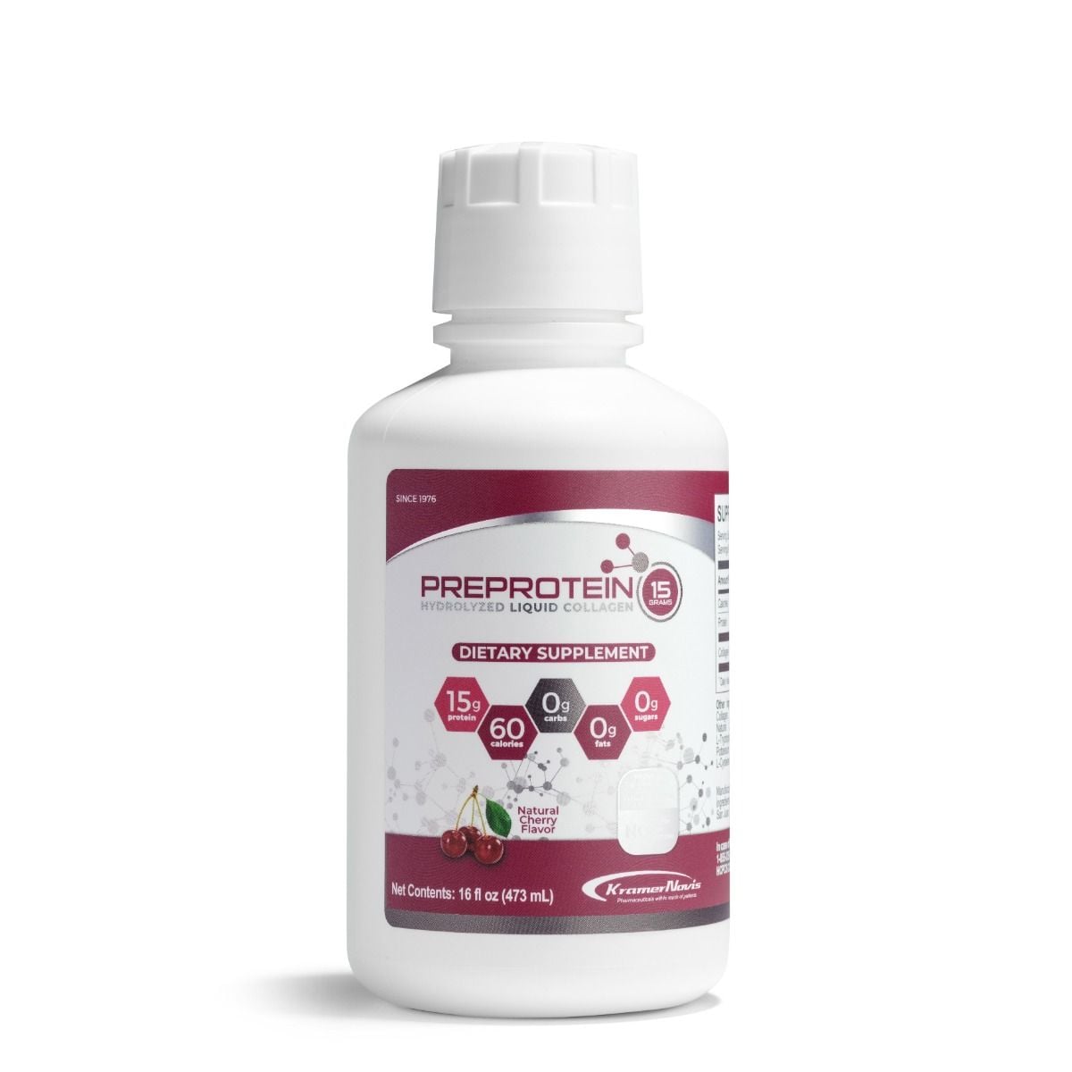 PREPROTEIN 15, Cherry, 16 fl oz.