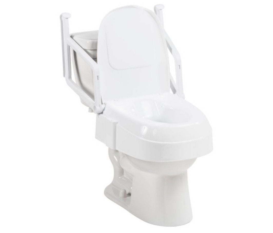 PreserveTech Raised Toilet Seat, Arms Up