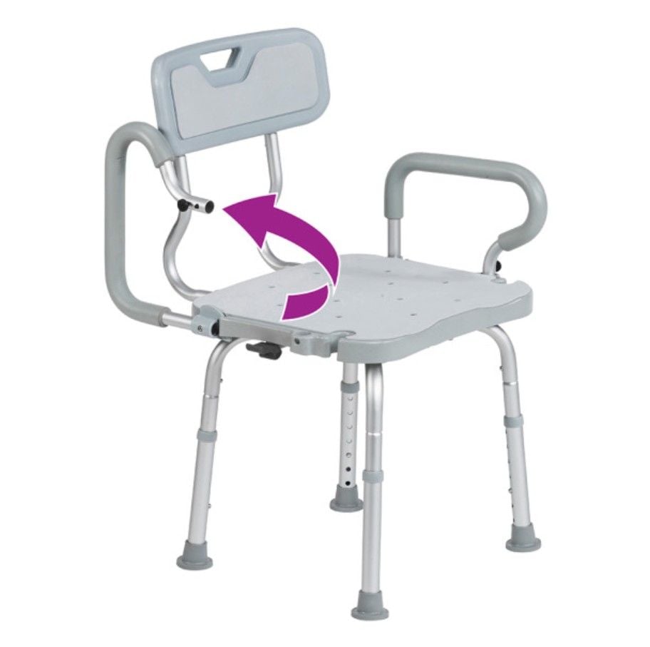 PreserveTech 360 Swivel Bath Chair - Pivoting Armrests