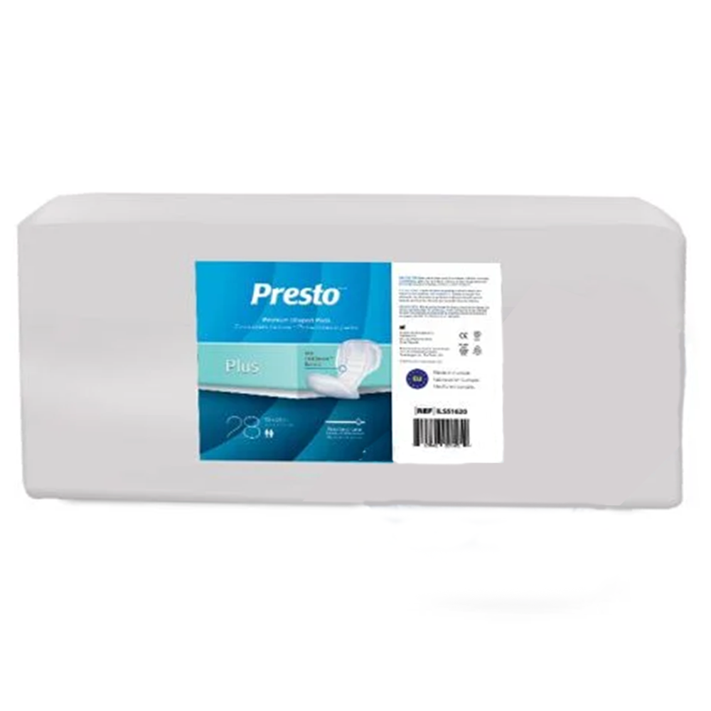 Presto Shaped Pads packaging