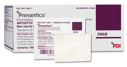 Image 2 of Prevantics Swabsticks and Swabs - Skin Prep Solution