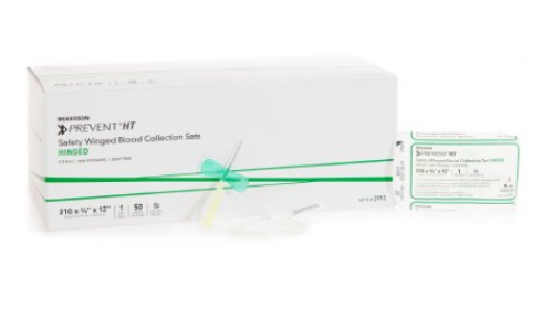 Prevent HT Safety Winged Blood Collection Sets