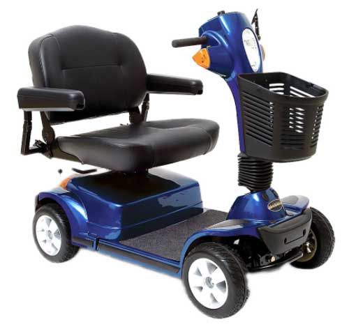 PMOBLUESC940 Pride Mobility Maxima 4-Wheel Scooter - Blue