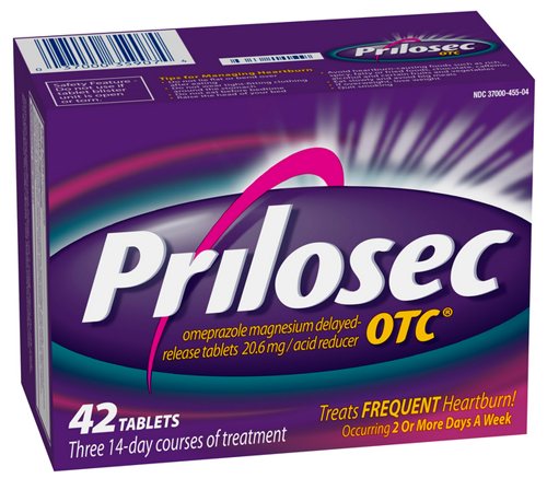 Prilosec OTC Heart Burn Relief 42 Tablets