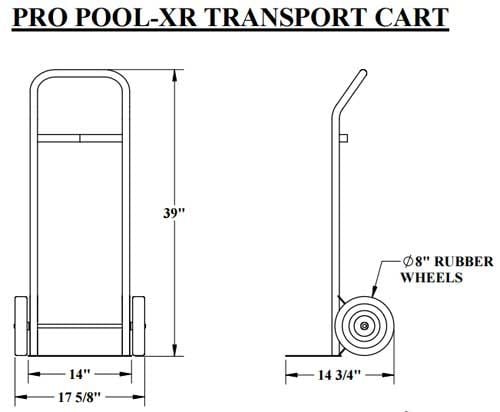 Pro Pool XR Transport Cart