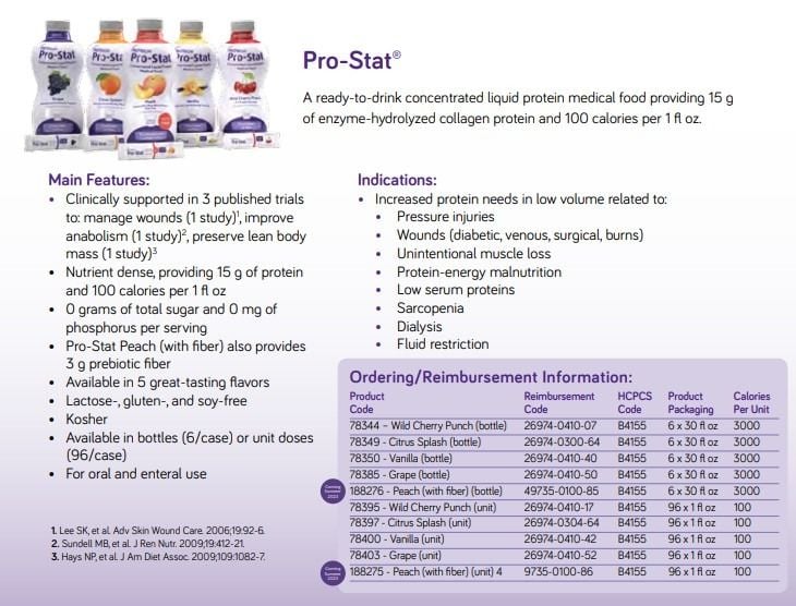 Image 2 of Pro-Stat&reg; Sugar Free Liquid Protein - Cherry, Citrus, Vanilla, Grape
