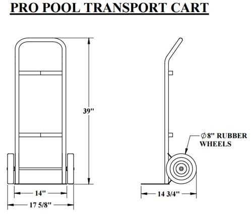 Pro Pool Transport Cart