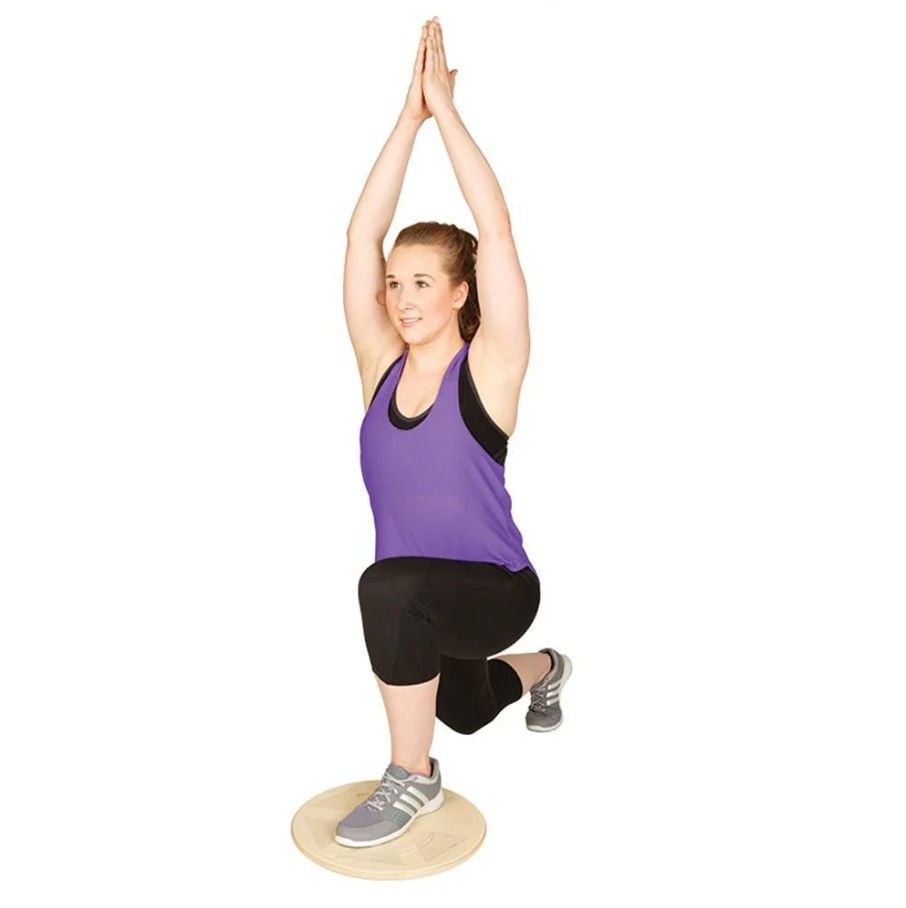 Fitterfirst Professional Balance Board in use