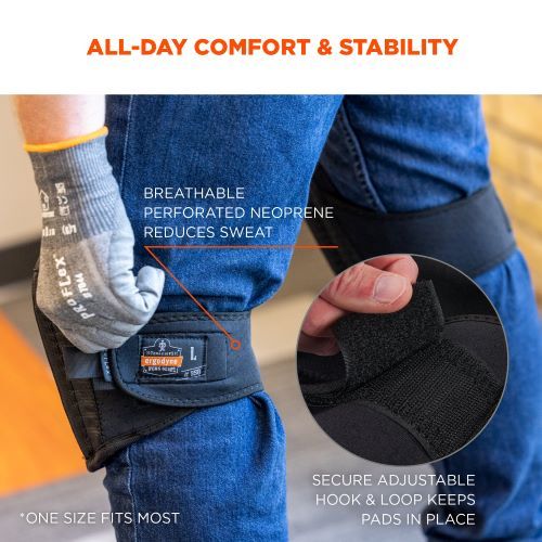 Provides all day comfort and stability