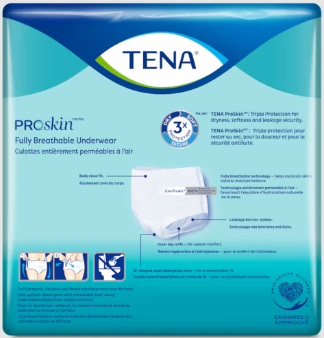 Backside of Package