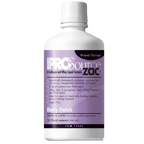 ProSource ZAC Liquid Protein Wound Treatment | Vitality Medical