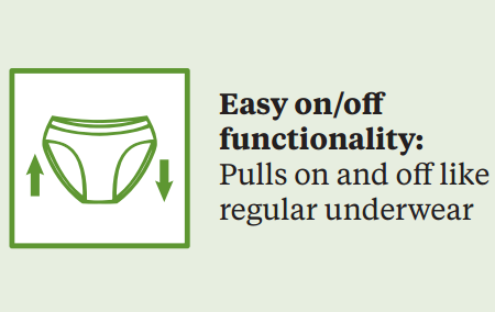 Protective Underwear Easy On-Off