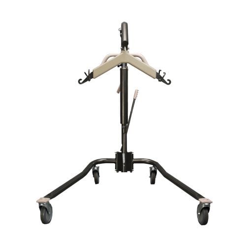 Front view with base opened