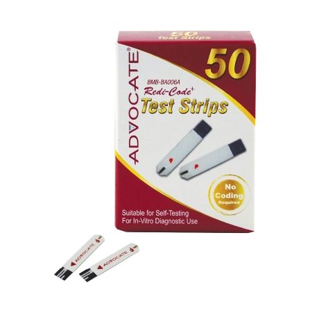 Image 1 of Advocate Blood Glucose Test Strips