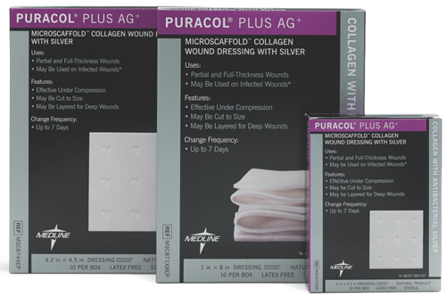 Puracol Plus AG Collagen Dressing with Silver