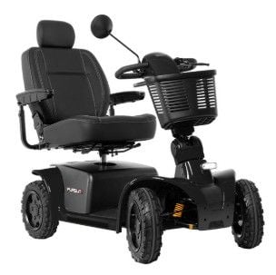 Black scooter