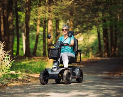 Ride over uneven terrain