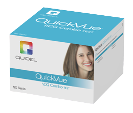 Quidel QuickVue hCG Combo Test Box