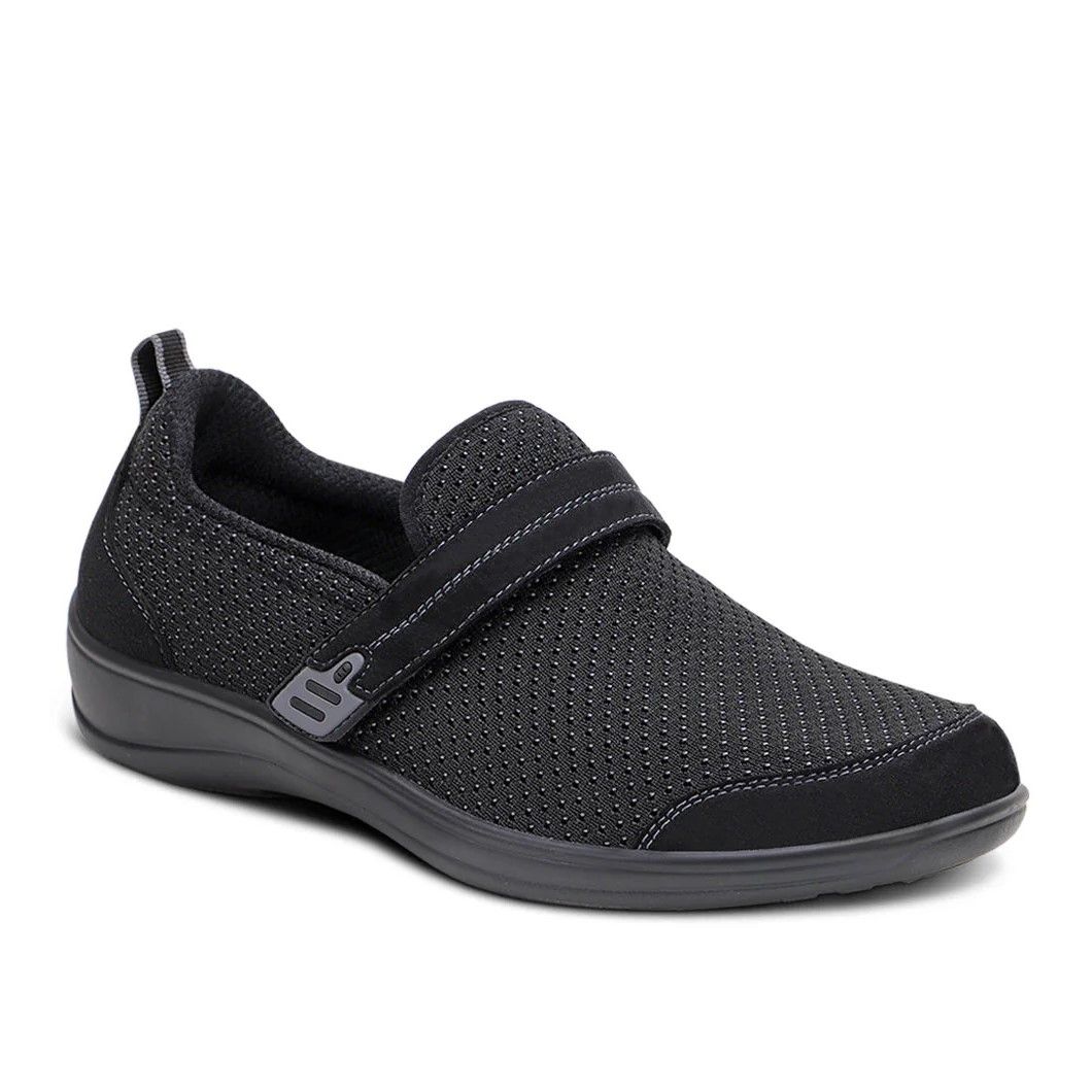 Quincy Stretch Slip-on - Black