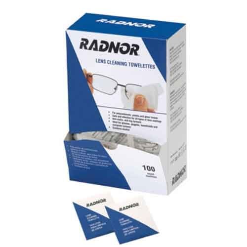 Image 1 of Radnor Pre-Moistened Lens Cleaning Towlettes 