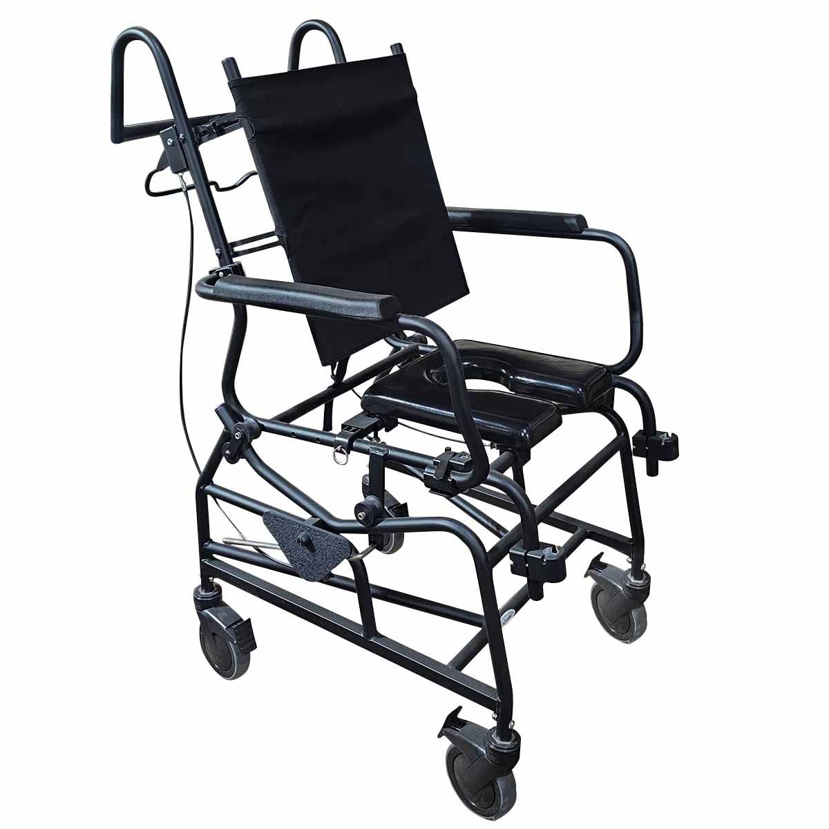 Image 1 of ActiveAid 1218 Pediatric Rehab Shower/Commode Chair-Tilt