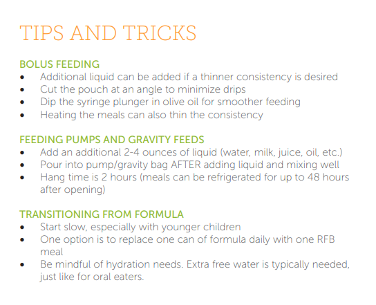 Image 4 of Real Food Blends Tube Feeding Formula