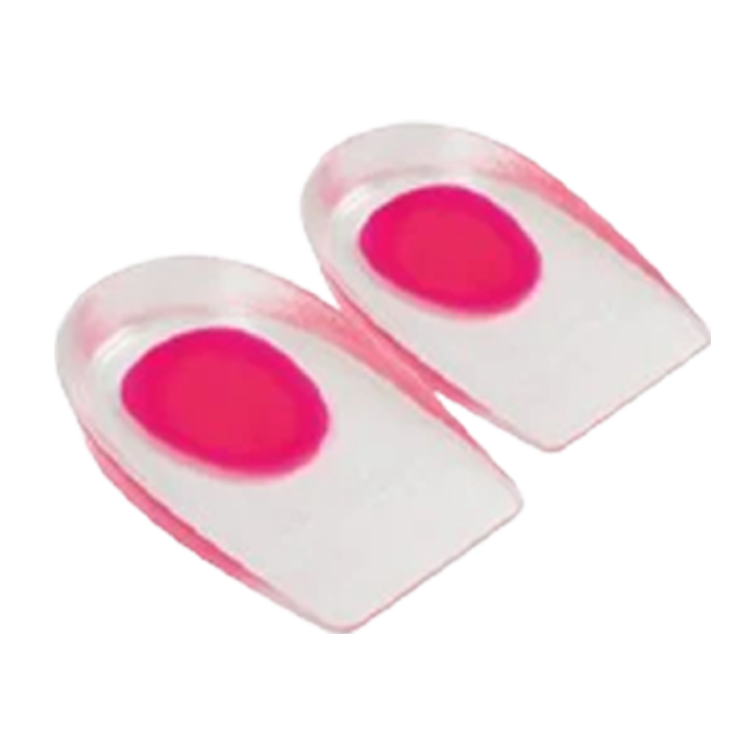 Image 2 of Vivesole Silicone Gel Heel Cup Shoe Inserts for Plantar Fasciitis