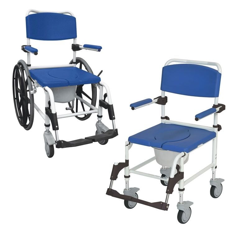 Drive Aluminum Rehab Shower Commode Chairs