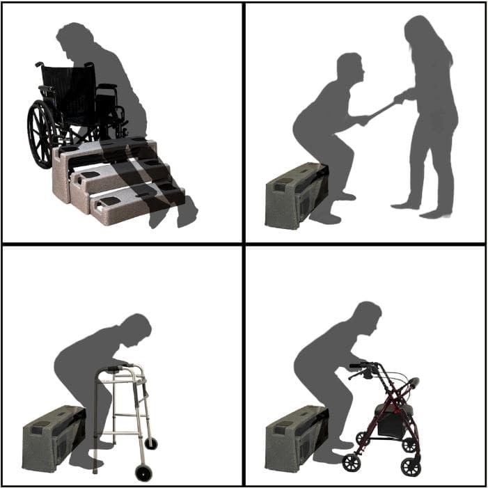 ResQUp is for Wheelchairs, Walkers, and Rollators
