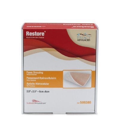 Restore Foam Dressing with and without Adhesive