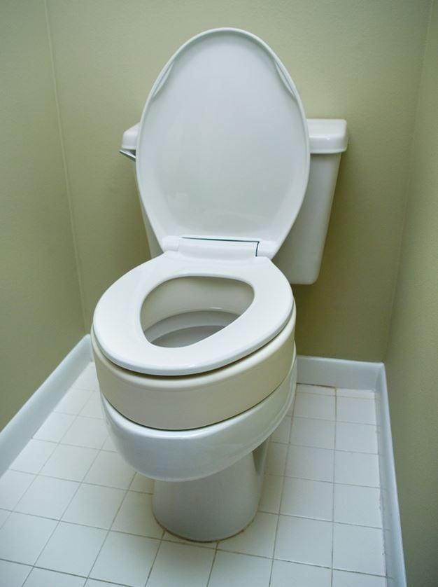 Image 3 of Essential Medical Supply Toilet Seat Riser - Standard or Elongated