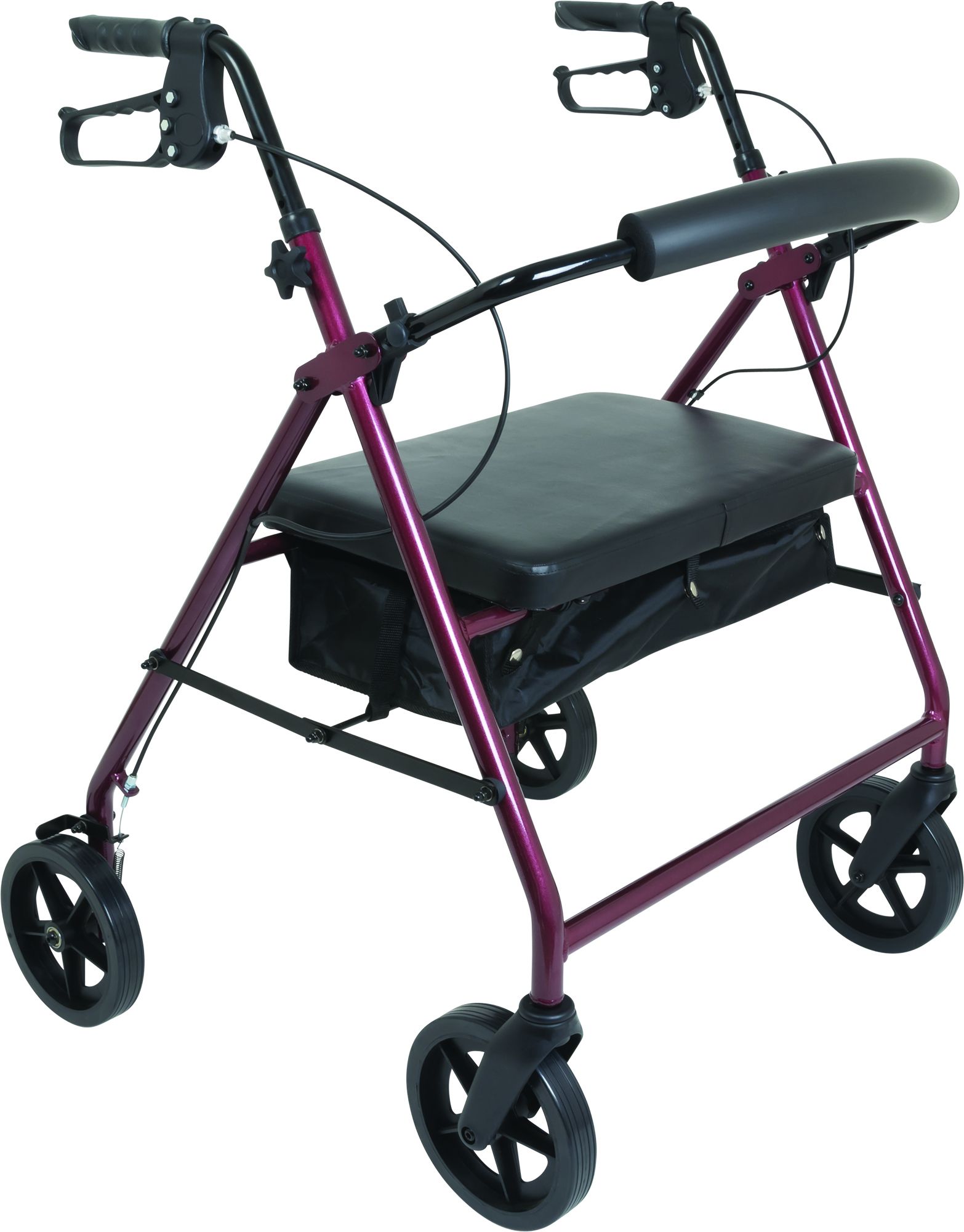 ProBasics Bariatric Rollator with 8 Inch Wheels | Vitality Medical