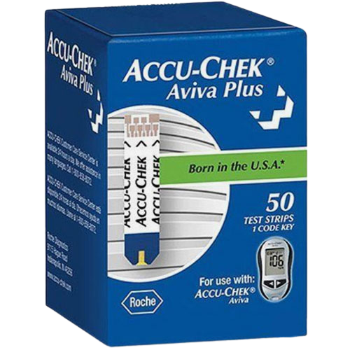 Roche Accu-Chek Aviva Plus Strips Box of 50 - 05949033001