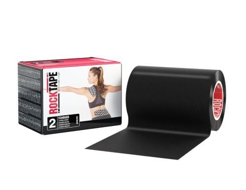 Rocktape Standard: 4-inch width, black