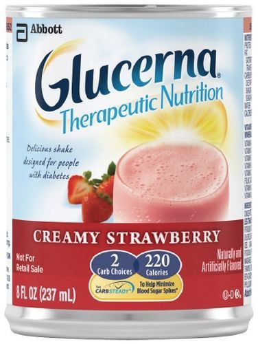 Glucerna Strawberry Therapeutic Nutrition Shake