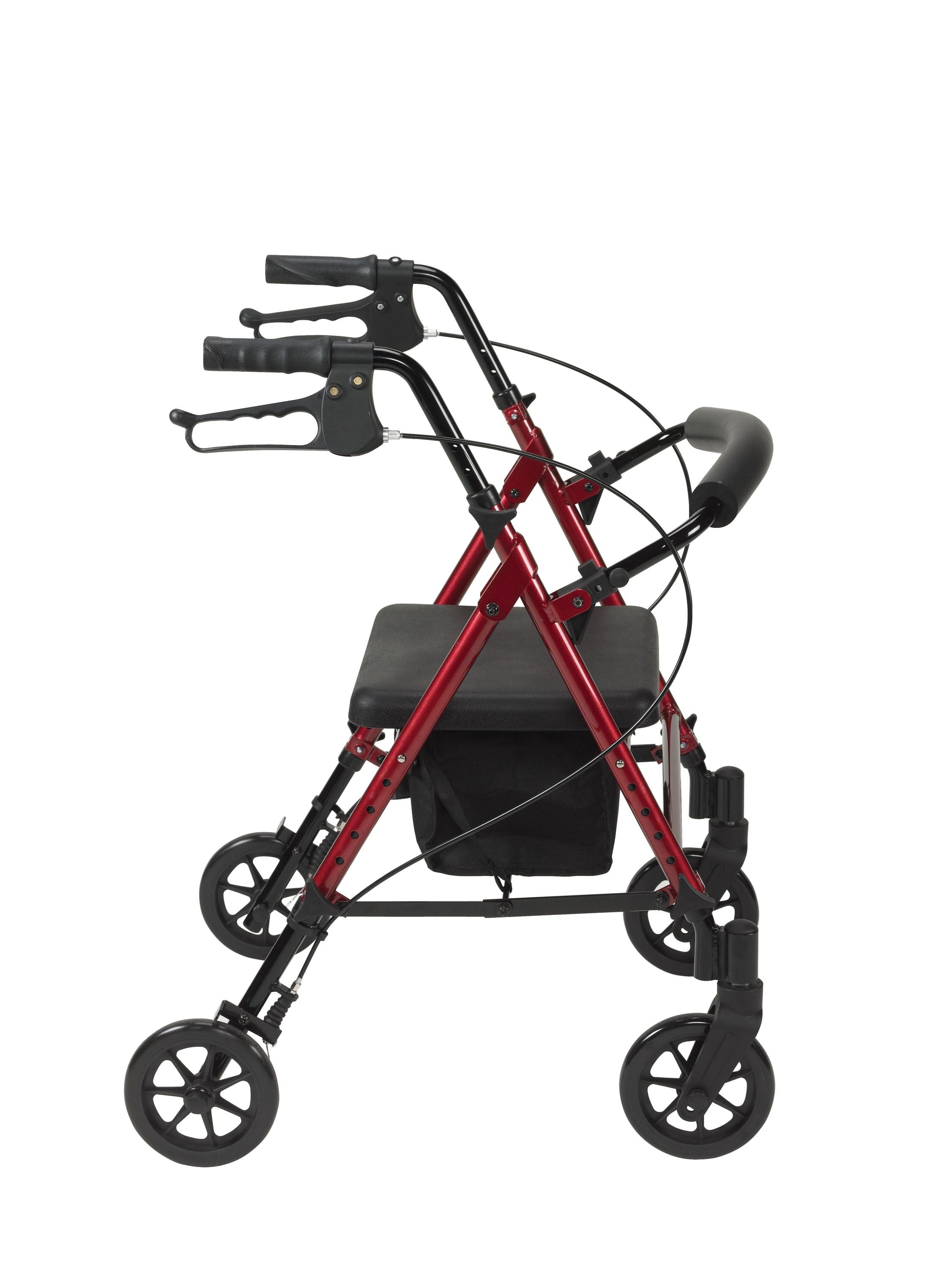 Image 6 of Lightweight Aluminum Rollator Walker
