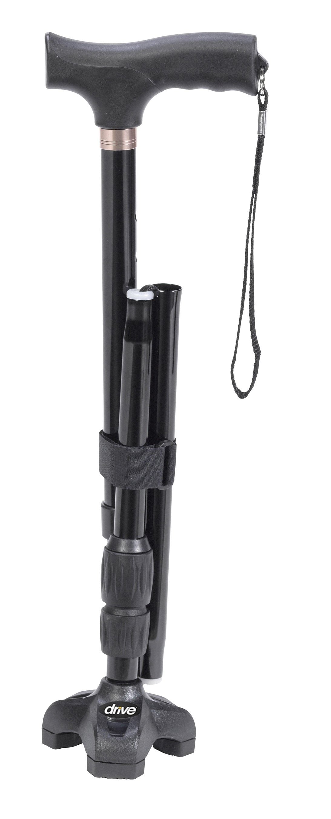 Image 4 of Flex N Go Adjustable Folding Cane with T Handle
