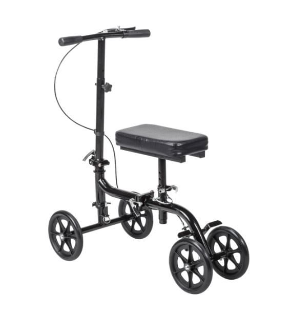 Angled Side View of Knee Walker
