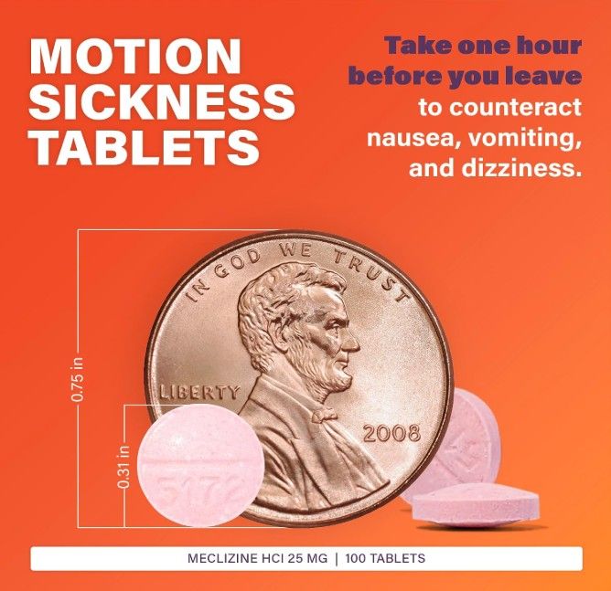 Motion Sickness Tablets