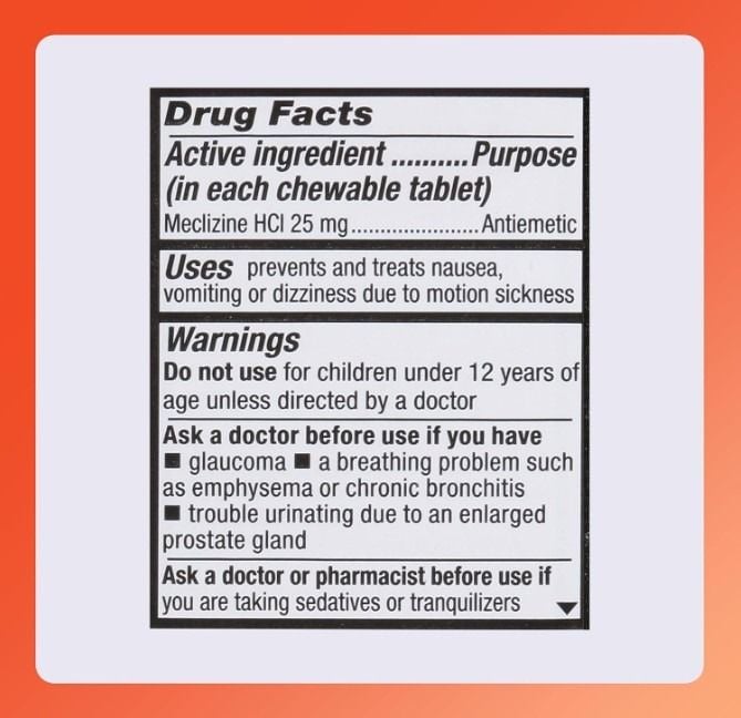 Drug Facts