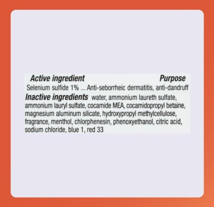 Ingredients