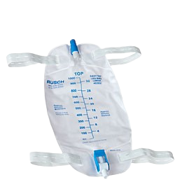 Teleflex  452932 Rusch Easy Tap Urinary Leg Bag with Flip Valve