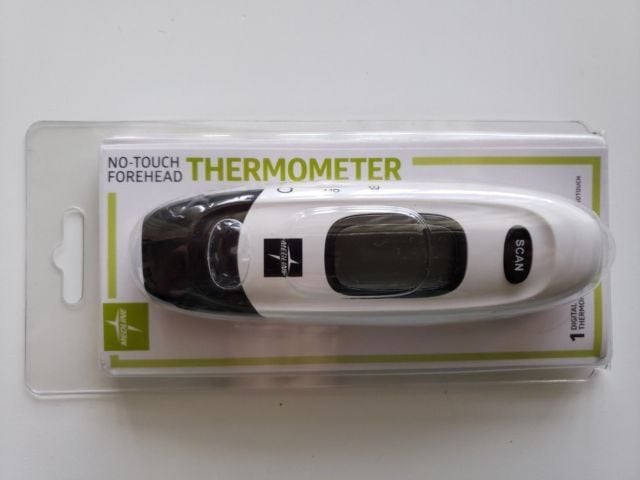 Image 2 of No-Touch Infrared Forehead Thermometer - Medline