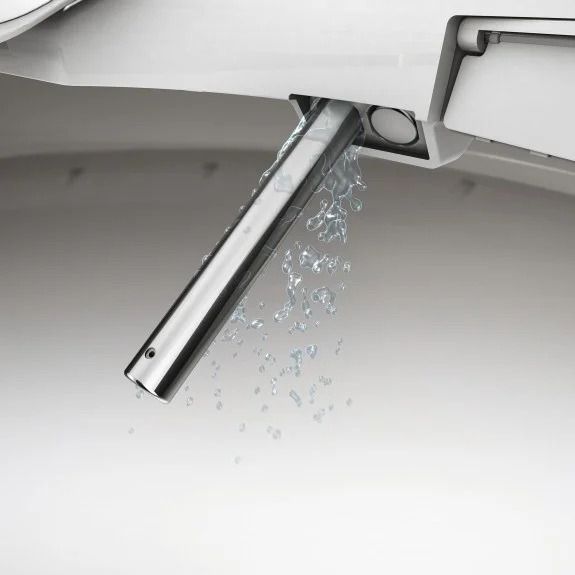 Self cleaning nozzle