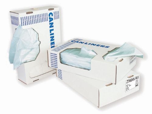Image 1 of Can Liner Interleaved - 12 - 16 Gallon - Light Duty