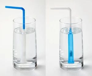 SafeStraws - White/Blue
