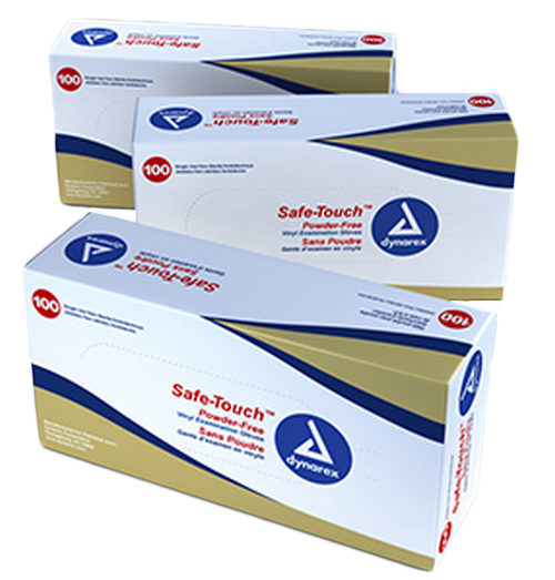 SafeTouch Vinyl Exam Gloves