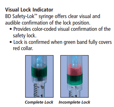 Safety Loc Activation